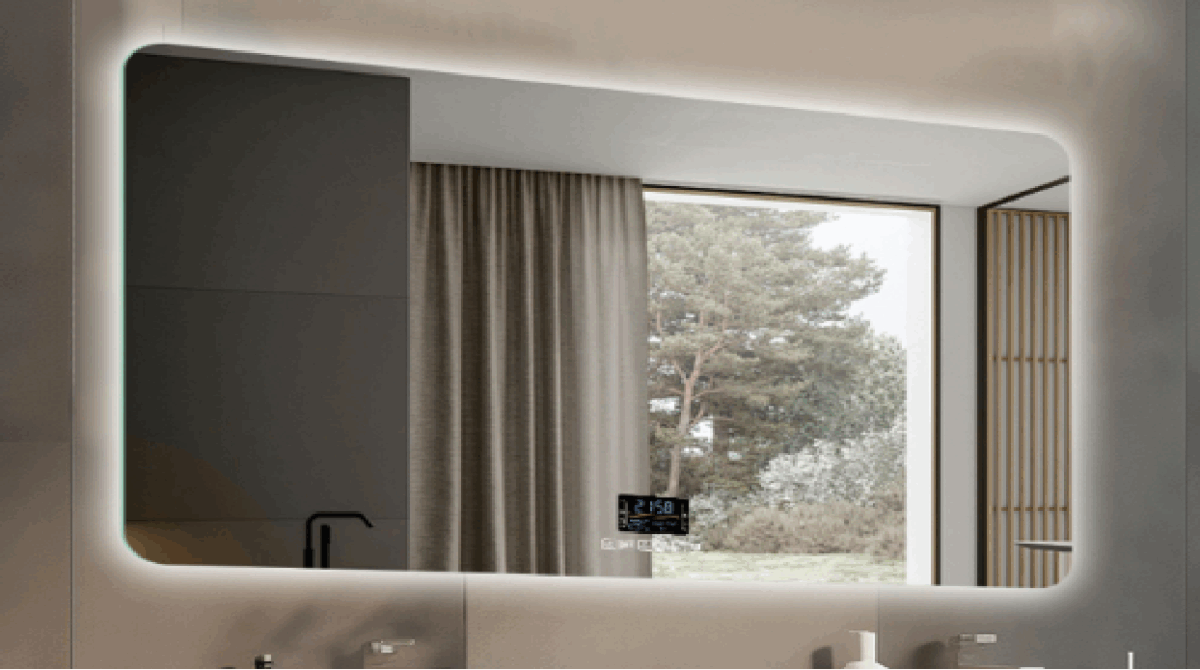 Pasqyrë me Touch  3 color antifog (body sensor) - Figura 1