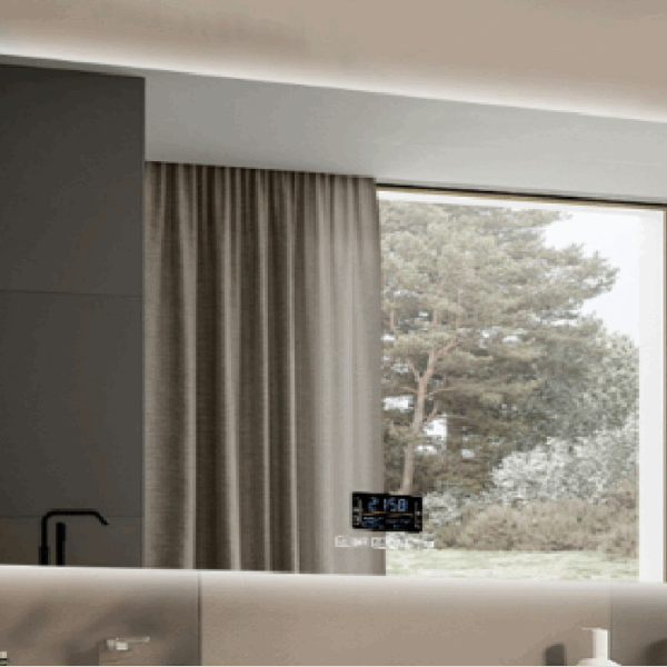 Pasqyrë me Touch  3 color antifog (body sensor)